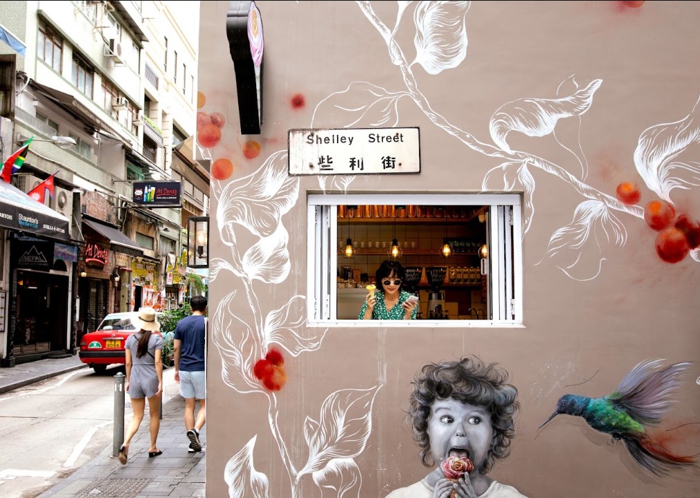 Street Art in Hongkong